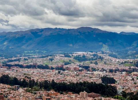 Cuenca in Ecuador Stock Photos