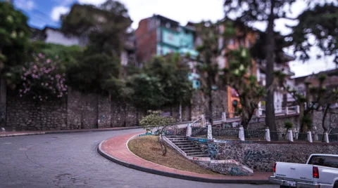 Cuenca, Ecuador. Traffic. 4k time lapse Stock Footage 63913360