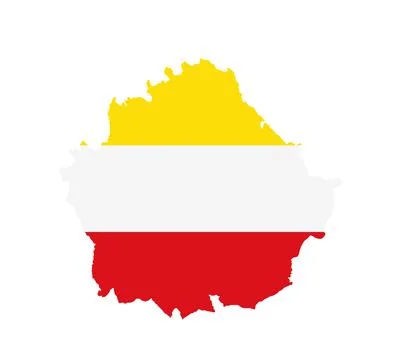 Cuenca map flag vector silhouette illustration isolated Illustrazione stock