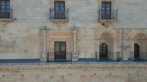 CUENCA MONASTERIO UCLES East facade Stock-Footage 278468013