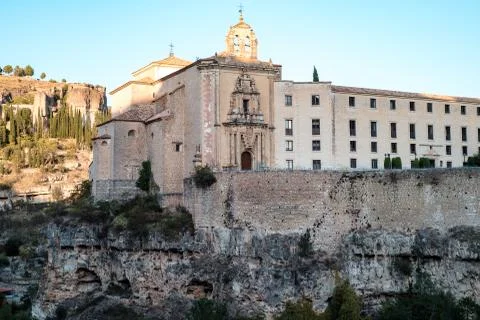 Cuenca, Spain 11 October , 2017. Cuenca Monastery now a hotel - Parador de Cu Stock-Fotos