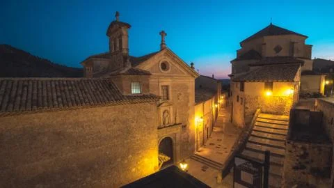 Cuenca, Spain 11 October , 2017 Cuenca one of the most striking towns in Spai Stock Photos