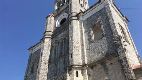 Cuetzalan main church Stock-Footage 170167741
