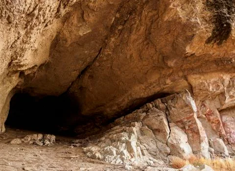 Cueva de las Manos in Patagonia, Argentina Stock Photos