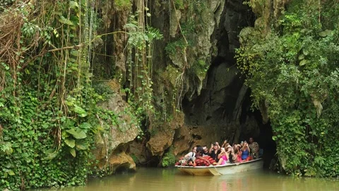 Cueva del Indio in Cuba Stock Footage 122303010
