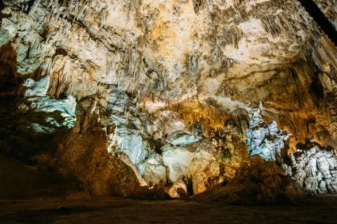 Cuevas de Nerja  - Caves of Nerja in Spain Stock Photos