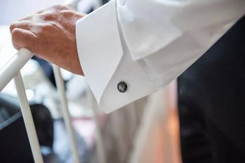 Cuff and cufflink Stock Photos