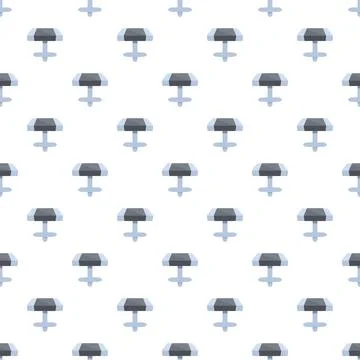 Cufflink pattern repeat design for formal fashion Stock Illustration