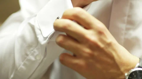 Cufflinks Stock Footage 32258385