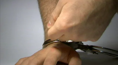 Cuffs 01 Stock Footage 330377