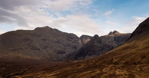 Cuillins timelapse Stock Footage 107111279