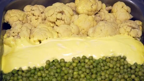 Cuisine Culinary Buffet Dinner Catering Dining Food Celebration Party Concept. Stock Footage 82448135