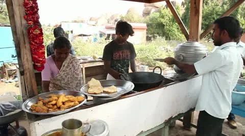 Cuisine of INDIA Stock Footage 22310643