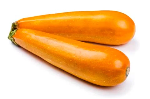 Cukini on white macro Stock Photos