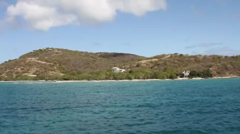 Culebra shoreline Stock Footage 55915477