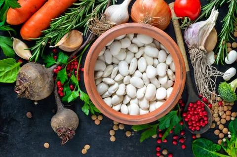 Culinary background Stock Photos