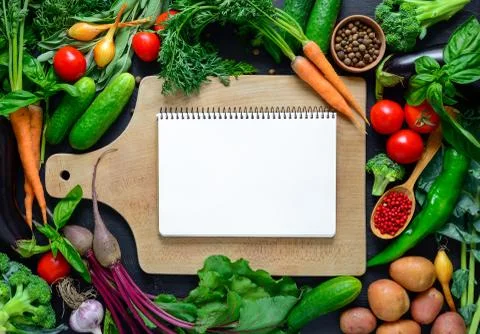 Culinary background Stock Photos