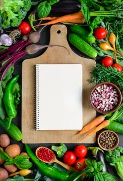 Culinary background Stock Photos