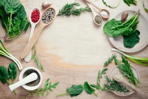 Culinary background Stock Photos
