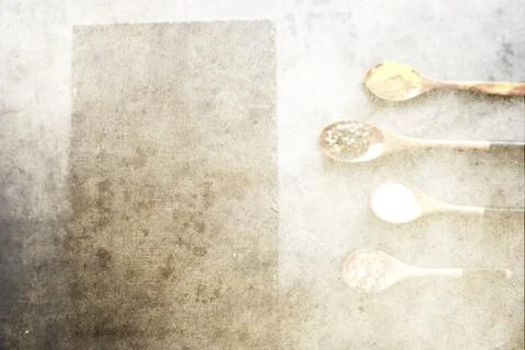 Culinary background. A sheet of paper with a transparent pattern of wooden .. Stock Photos