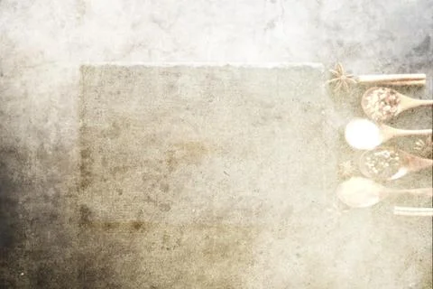 Culinary background. A sheet of paper with a transparent pattern of wooden .. 스톡 사진