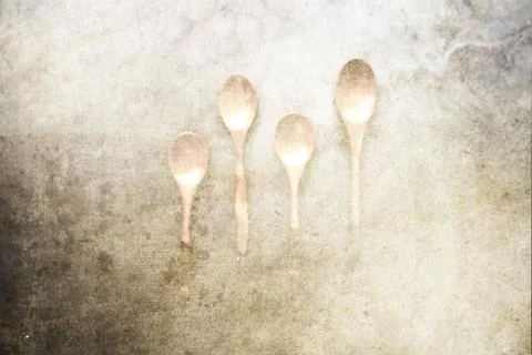 Culinary background. A sheet of paper with a transparent pattern of wooden .. Stock Photos