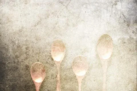 Culinary background. A sheet of paper with a transparent pattern of wooden .. Foto stock