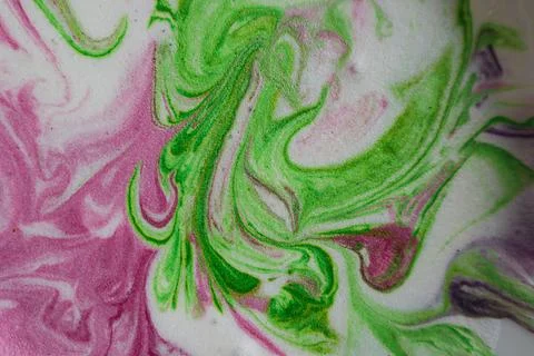 Culinary base: multi-colored glaze for coating gingerbread cookies Stock Photos