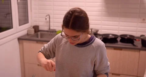 Culinary Creation in the Kitchen Stock Footage 331400478