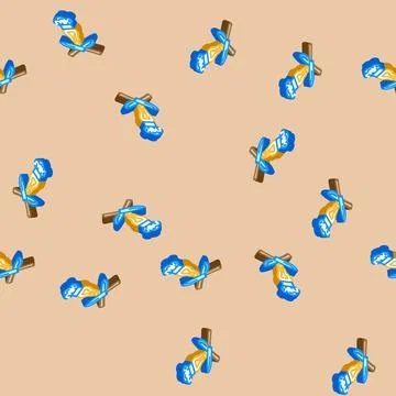 Culinary creativity restaurant chef isometric icon seamless pattern Illustration