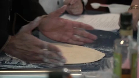 Culinary Dough Preparation Stock Footage 317472561