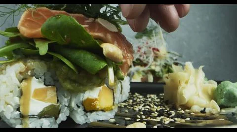 Culinary highlights for your table. Stock Photos