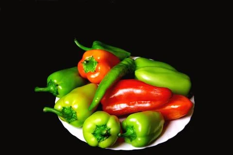 A culinary product is a pepper Stock Photos