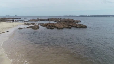 CULLENDULLA CREEK BEACH DRONE4 Stock Footage 163223216