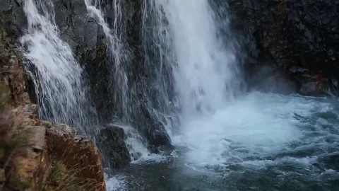 Cullin waterfall Stock Footage 82382993