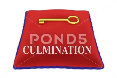 Culmination - achievement concept Stock Illustration