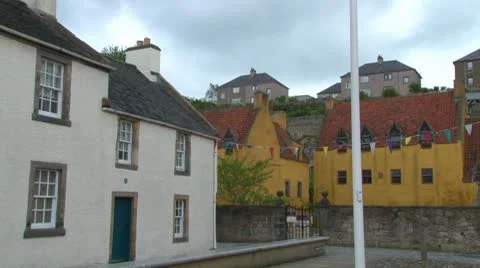 Culross Village Stock Footage 8950488