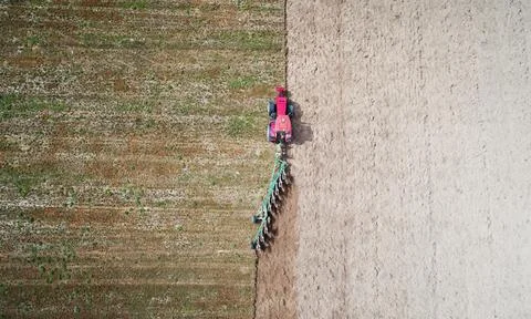 Cultivation soil theme Foto stock