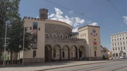 Cultural Museum Görlitz Hyperlapse Vídeos de archivo 61381934