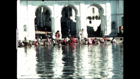 Cultural Practices by the River Video stock 277976323