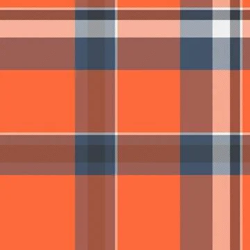 Cultural seamless texture vector, throw textile check tartan. Reel pattern .. Ilustración de archivo