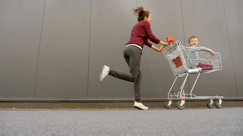 Culture of consumption. Shopping background. Zero waste background. Considered Vídeos de archivo 116190859