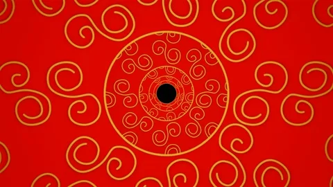 Culture frame pattern design and concept chinese new year festival style. Stock Footage 147931403