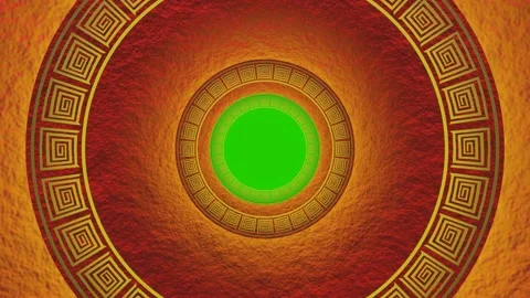 Culture frame pattern design and concept chinese new year festival style. Stock Footage 147931533