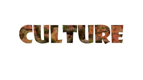 CULTURE Stock Illustration