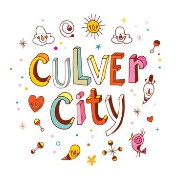 Culver City Stock-Illustration