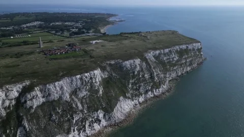 Culver Cliffs Isle of Wight Right Stock Footage 249682767