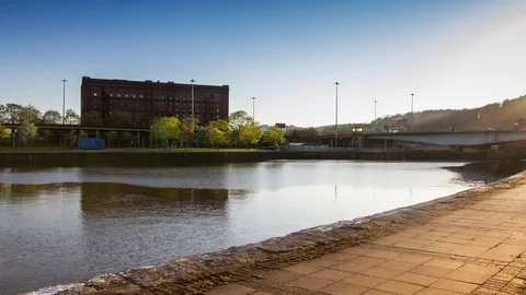 Cumberland Basin Timelapse Stock Footage 84911571