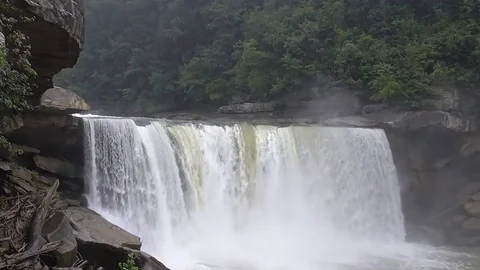 Cumberland Falls, Corbin, KY Stock Footage 79832142