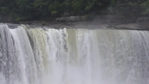 Cumberland Falls in Corbin, KY Stock Footage 79832155